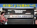 エディサウンド！！PEAVEY「5150 EVH Head」切り裂くような歪みだー！！