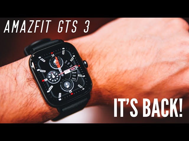 Smartwatch GTS 3 con GPS