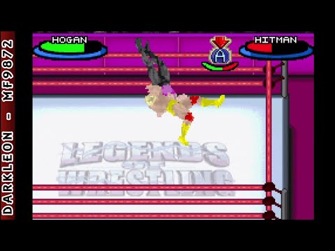 Game Boy Advance - Legends of Wrestling II © 2002 Acclaim - Gameplay