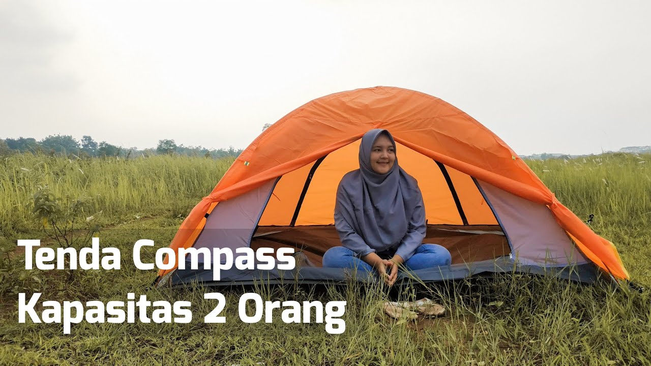 Review Tenda Compass 2P - Tenda Camping Murah & Berkualitas - YouTube