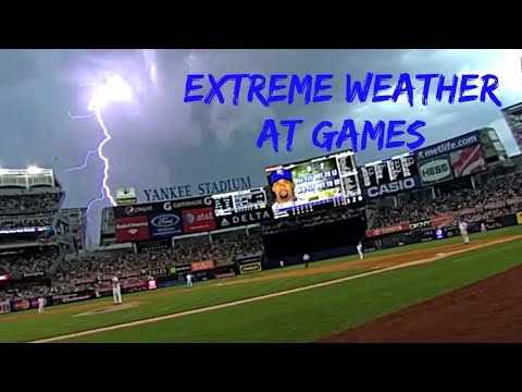 MLB Crazy Weather