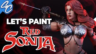 Let's paint Red Sonja! You might learn something...No promises.