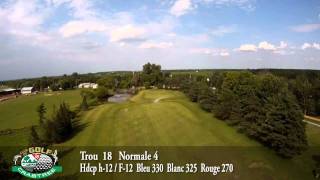 Trou 18 - Vue Aérienne