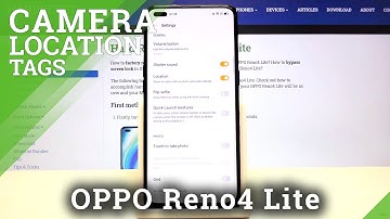 How to Add Camera Location Tags in OPPO Reno4 Lite – Add Location Info