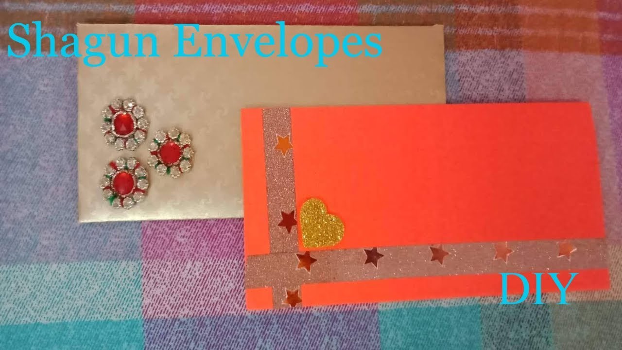 at make home gift envelope DIY Wedding   Gift Envelopes Creative Gift Make Envelope