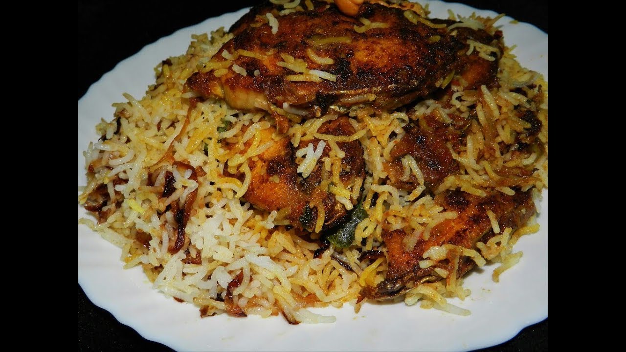 Fish biriyani/ kerala style fish biriyani YouTube