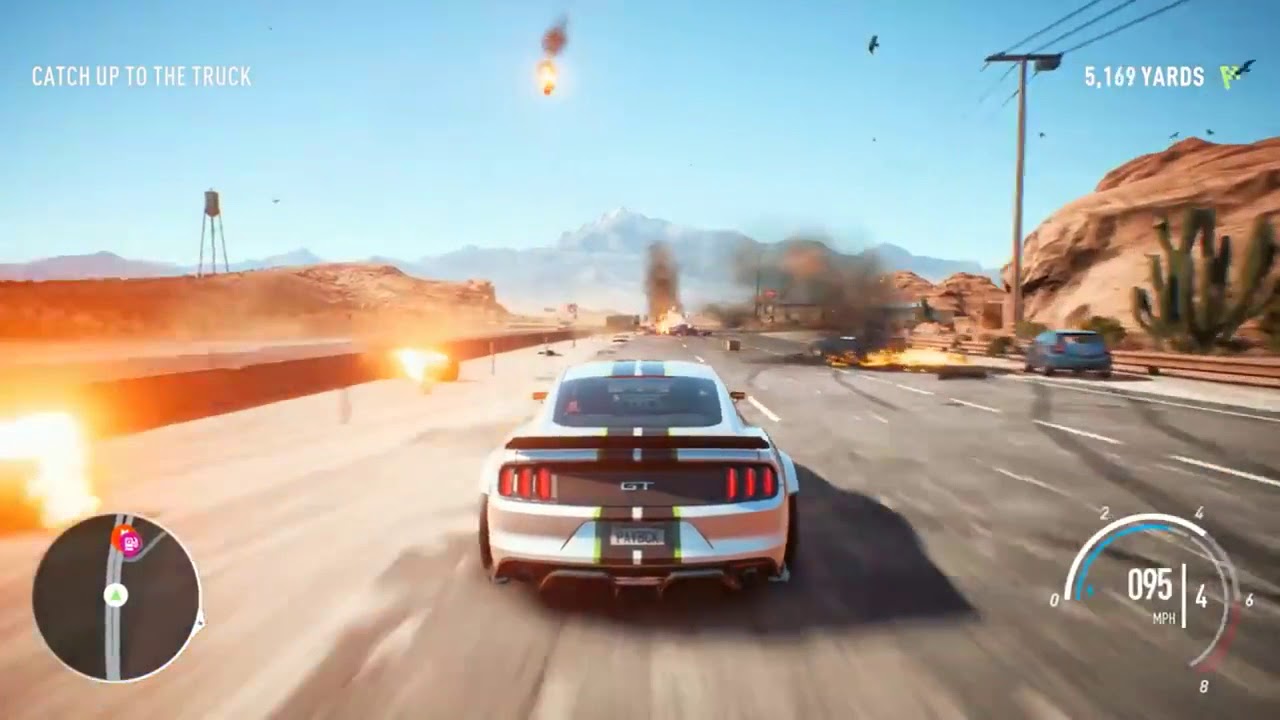 Flying Car | Nfs  payback trailer | Need For Speed Payback feat ninja song