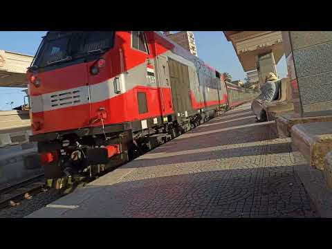 شاهد قطار 935 الاقصر الاسكندريه عندما يكون متأخر