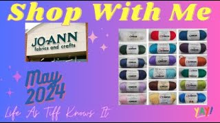 Yarn Shop with me - Caron Simply Soft Yarn Selection At Joann's May 2024 #yarn #yarnlovers #yarnlife screenshot 5