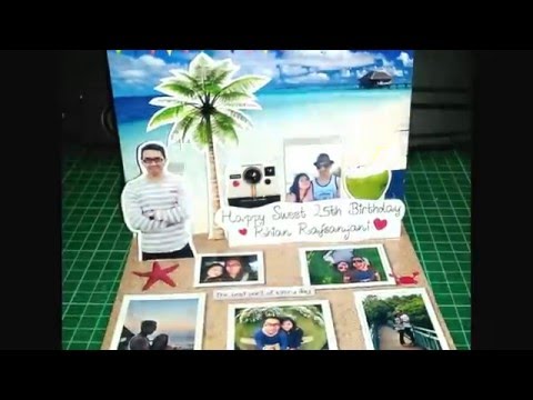 Pop up Card Kartu  Ucapan  YouTube