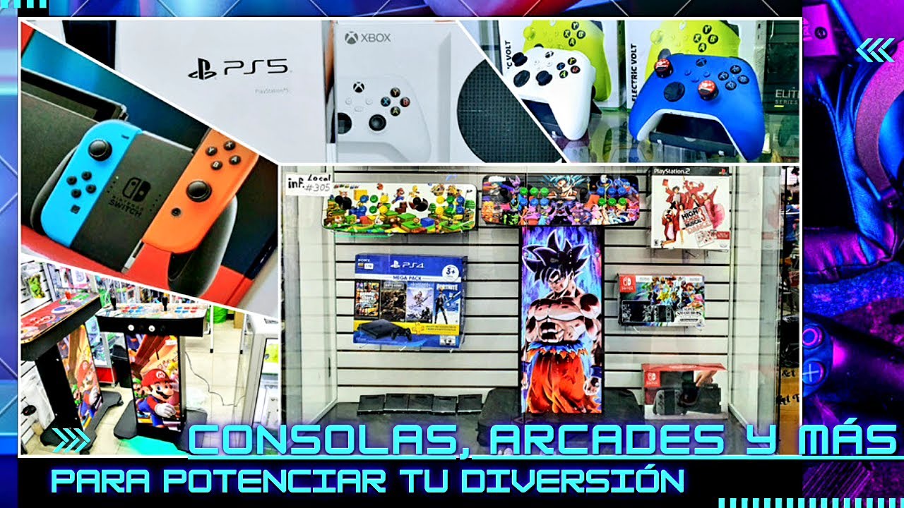 PLAZA IZAZAGA 38, CONSOLAS DE VIDEOJUEGOS, ARCADES, ACCESORIOS Y MÁS PARA ¡POTENCIAR TU DIVERSIÓN!