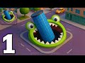 Hole.io - Gameplay Walkthrough Part 1- Swallow Everything &amp; Dominate the City (Android, iOS)