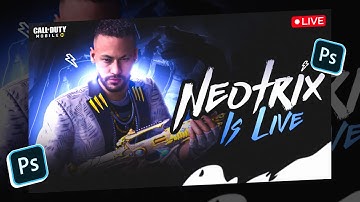 Make This Amaging Codm Live Stream Thumbnail Tutorial On Android | Part - 5 | Pscc | #17