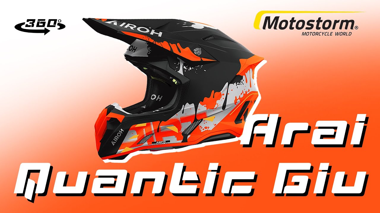 Airoh Twist 3 Dirt Helmet Matt | MotoStorm [en]