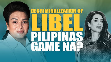 Decriminalize Libel: Pilipinas, Game Na?