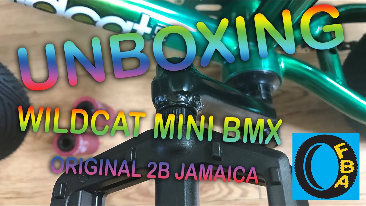 Mini BMX Seat and post - Pivotal  Wildcat Mini Bikes - Wildcat