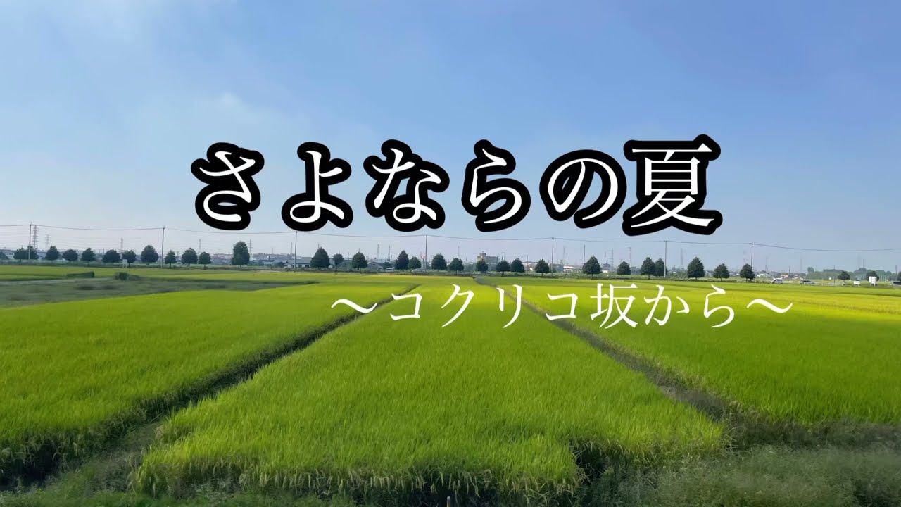 『さよならの夏』オカリナ演奏