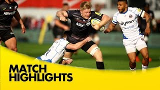 Saracens v Bath- Aviva Premiership Rugby 2014/15