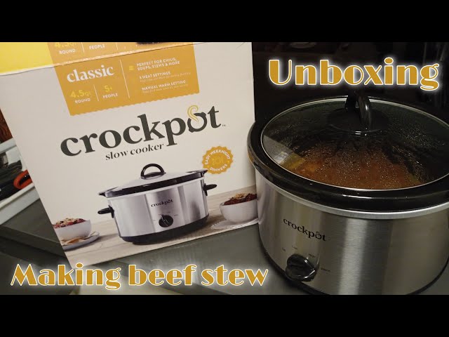 2 QT CROCK POT SLOW COOKER UNBOXING 