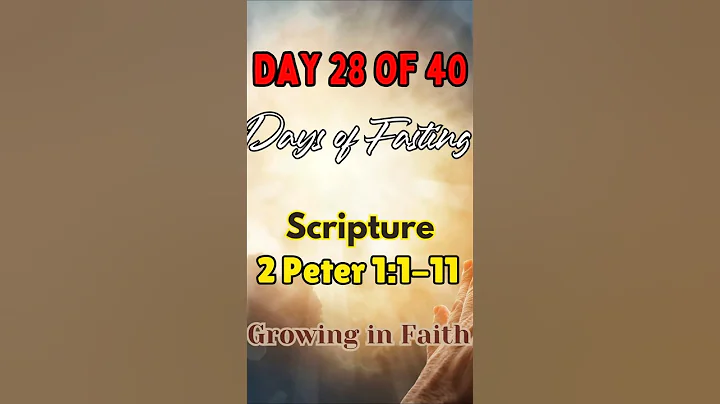 Growing in Faith: The Path to a Godly Life | 2 Peter 1:1-11