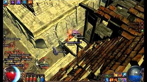 HashnNugs Path of Exile punishing arsenal map of temporal chains ..level 80 templar