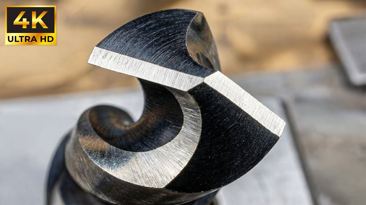 Лучший способ заточить сверло всего за 3 минуты – секрет 65-летнего работника!