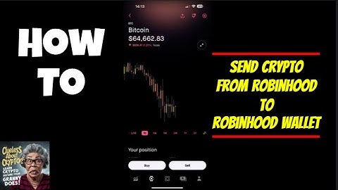 How To - Transfer Crypto From Robinhood to Robinhood Wallet!