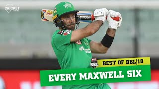 Every six: Marvellous Maxwell displays six hitting genius | KFC BBL|10