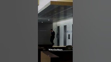 Thumbnail of Harvey Hitting on Jessica at the elevator #shorts