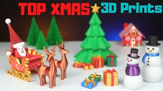 Best Things to 3D Print for Christmas | Building a Snowman Village screenshot 3