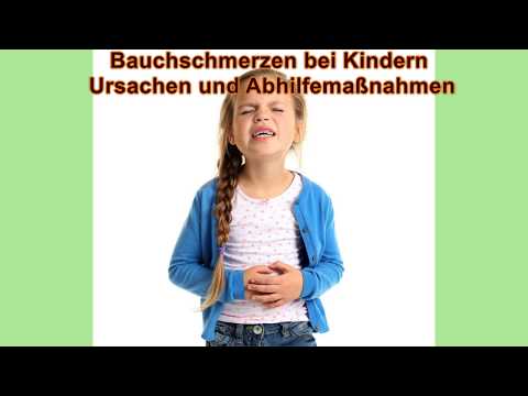 Bauchschmerzen bei Kindern / Ursachen und Abhilfemaßnahmen