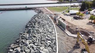 Duluth LakeWalk construction 09.18.20