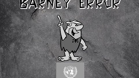 Barney Rubble Error (International Version) (15+ ONLY)