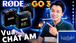 Đã đến lúc các Creator quay trở lại với RODE | Rode Wireless GO 3