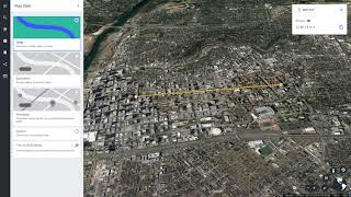 Google Earth 4 Web Measure Tool With 3D Toggle