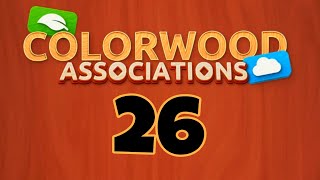 COLORWOOD ASSOCIATION WORDS level 26