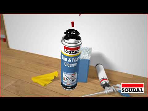 Видео: Пистолет за полиуретанова пяна Hilti: как да се използва и как да се разглобява след използване на пожарогасителна пяна
