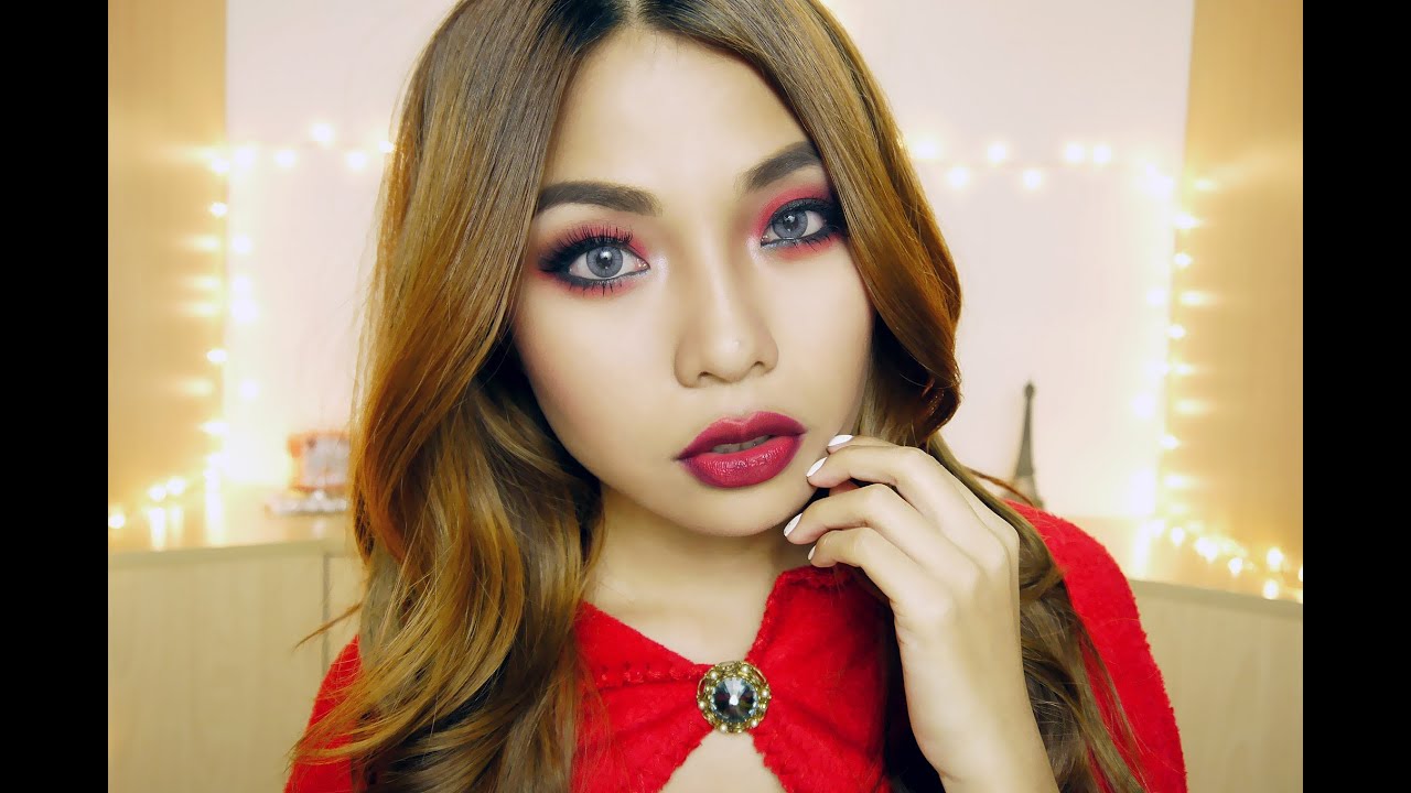 Red Riding Hood Make Up Halloween YouTube