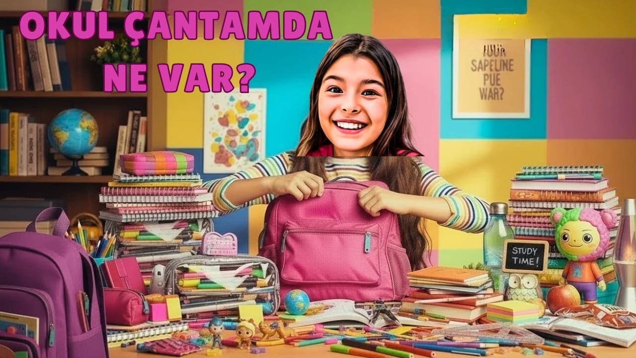OKUL ÇANTAMI HAZIRLIYORUM?! I MAYA BAŞOL