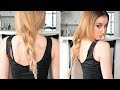 Easy 2-Strand Ponytail Braid | Fancy Hair Tutorial