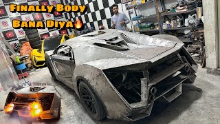 Finally Lykan Ka Body Bana Diya🔥 Handmade Supercar
