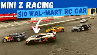 Kyosho Mini Z Racing With a Walmart RC Car | Shaws RC Track and Shop Tour
