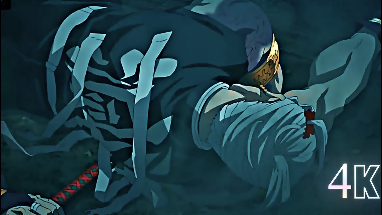 Uzui loses His hand in 4K Gyutaro cuts off uzui hand demon slayer