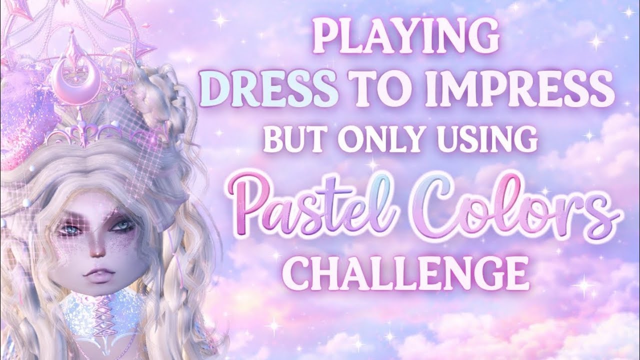 I Used ONLY Pastel Colors in EVERY Round… Even When It Made NO Sense 😭✨ | Dress To Impress
