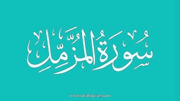 سورة المزمل - بصوت الشيخ / علي جابر  - Sheikh/ Ali Jaber