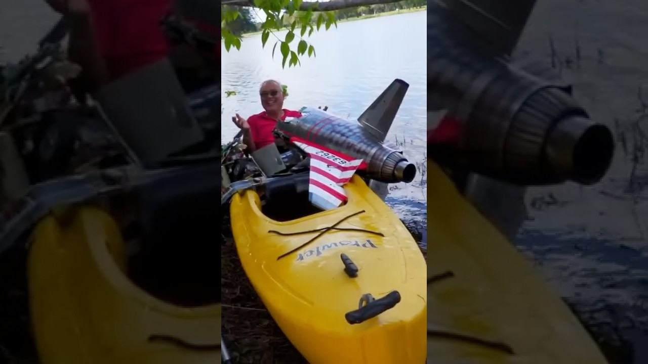 $13,000 Giant RC F-100 Crashes Into Gator Lake! Total Loss!