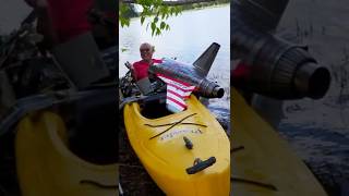 13,000 Giant Rc F-100 Crashes Into Gator Lake Total Loss