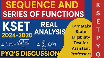 Sequence And Series of Functions KSET PYQ