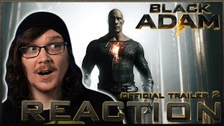 BLACK ADAM Official Trailer 2 REACTION!