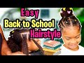 kids back to school natural hairstyle ft design essentials
